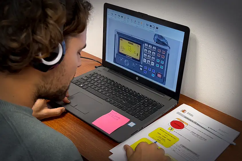 Academia Náutica Océano - Operador Restringido SMSSM - clase teorica operador restringido SMSSM Academia Nautica Oceano 3